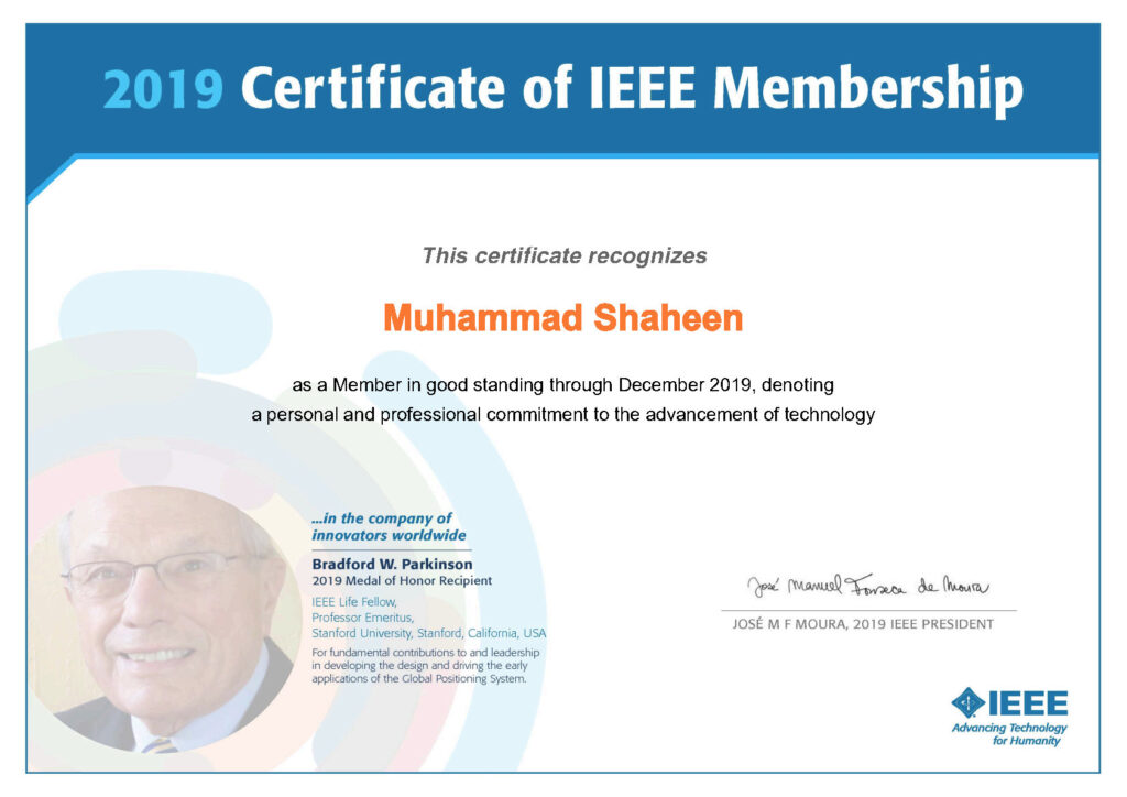 IEEEMemberCertificate